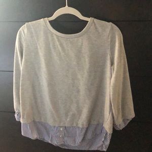 Long sleeve blouse